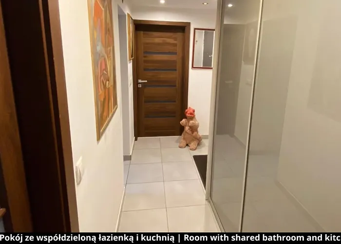 With Shared Bathroom And Kitchen كراكوفيا